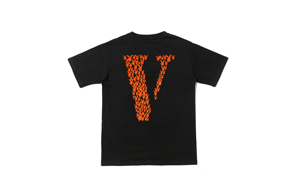 VLONE x PLAYBOY CARTI LOGO TEE BLACK (ORANGE) ฿2,400 บาท