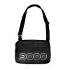 1000 CHASER LINED LOGO SHOULDER BAG BLACK
