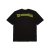 DXMN ‘OLD ENGLISH’ NEON REFLEX OVERSIZE TEE