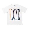 VLONE LOGO TEE WHITE (YELLOW/BLACK)
