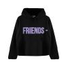 VLONE FRIEND V-INSIDE HOODIE BLACK (PURPLE)