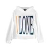 VLONE LOGO V-INSIDE HOODIE WHITE (YELLOW/BLACK)