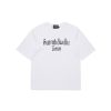DXMN  ดีเอกซ์เอ็มเอ็นบีเคเค REFLEXTIVE OVERSIZE TEE WHITE