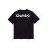DXMN OVERSIZE LOGO REFLECTIVE TEE BLACK