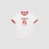 FUXURY ‘MINA’ RED RINGER TEE
