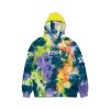 RIPNDIP RUBBER LOGO TIE DYE HOODIE
