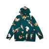 OD&WEGOHOME CANT TOUCH THIS HOODIE OVERPRINT GREEN