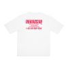 BIAS TEXT ME BACK LOGO TEE(RED)