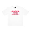 BIAS TEXT ME FRONT LOGO TEE(RED)