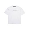 DXMN OVERSIZE LOGO REFLECTIVE TEE WHITE