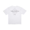 TRIPPY CHROME OVERSIZED TEE - WHITE