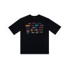 BIAS LOGISTIC TEE - BLACK