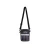 WHITEFLAG SHOULDER BAG CHARLES - NAVY PLAID