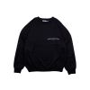 ONE DRINK LOGO SWEATER - BLACK/BLACK