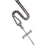 MR_GOLD  NAIL CROSS  NECKLACE