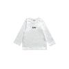 SWEEKS KIDS  ESSENTIAL LOGO  L/S TEE / WHITE