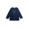 SWEEKS KIDS  ESSENTIAL LOGO  L/S TEE / NAVY