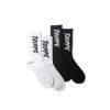 TRIPPY  CLASSIC LOGO CREW  SOCKS (PACK OF 2)