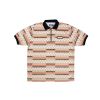 ONEDRINKANDWEGOHOME  WFH  POLO STRIPED / CREAM
