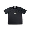 ONEDRINKANDWEGOHOME  WFH  POLO OVERPRINT /  BLACK