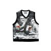 ONEDRINKANDWEGOHOME  WFH  KNIT VEST OVERPRINT