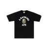 BAPE LAYERED LINE CAMO COLLEGE TEE 