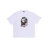 BAPE SHARK SEIJIN PHOTO PRINT TEE / WHITE