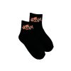 TRIPPIE P  LOGO SOCKS  / BLACK