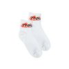 TRIPPIE P  LOGO SOCKS  / WHITE