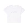 VERY VER SEXY  VVS DIAMOND  BABY TEE / WHITE