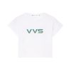 VERY VERY SEXY  REFLEX HOLOGRAM  BABY TEE / WHITE