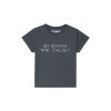 DXMN  IN DXMN WE TRUST  BABY TEE / DARK GREY