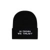 DXMN  IN DXMN WE TRUST  BEANIE / BLACK