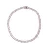 MR_GOLDSS  CUBAN  ( Silver CZ ) NECKLACE