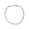 MR_GOLDSS  FIGARO  ( Silver CZ ) NECKLACE