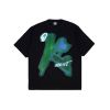KAY3  OK NEXT UNISEX  OVERSIZED TEE / BLACK