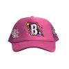 BLUE PLANET  TRIPPY B  TRUCKER HAT / PINK