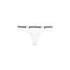 GETRICHEASY WOMENS THONGS / WHITE