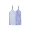 SWEEKS SCRIPT LOGO HALF CAMI / OCEAN
