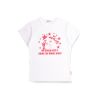 RACCOONCLUB - Kisser  Baby Tee / White