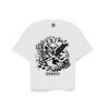 HEAVEN TOWN BOY - AMORITAS WHITE BOXY T-SHIRT / WHITE