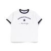 GETRICHEASY - RINGER TEE / WHITE