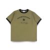 GETRICHEASY - RINGER TEE / OLIVE