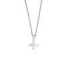 MR_GOLDss - UPSIDE DOWN CROSS / SILVER CZ
