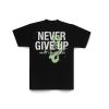 DAYBREAK X 1MILL NEVER GIVE UP TEE / BLACK