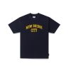 GETRICHEASY - NEW BRIDGE CITY LOGO TEE / NAVY