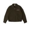 GETRICHEASY - CLASSIC ZIP UP JACKET / BROWN