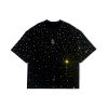 TZ WORLDWIDE - DIAMOND WHITE GALAXY TEE / BLACK