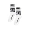 GETRICHEASY - MID CALF SOCKS / WHITE