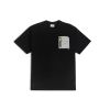 GETRICHEASY - POCKET TEE / BLACK